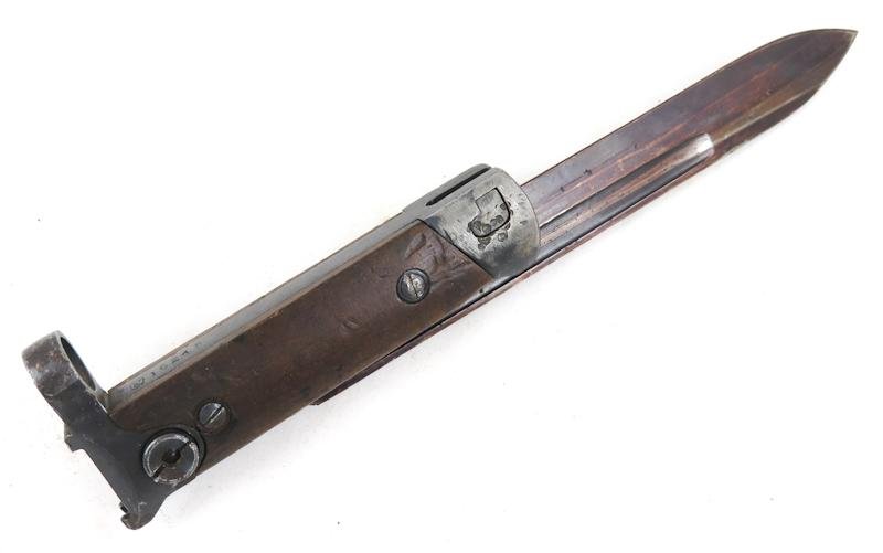 WW2 Italian Carcano M38 carbine folding side arm — image 6
