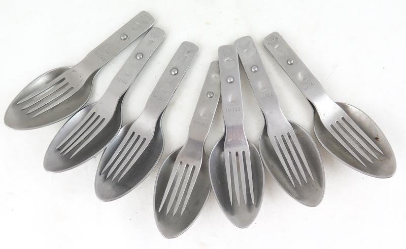 WW2 Finnish army eating utensil fork-spoon 1944