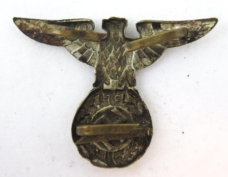 WW2 German political SS cap eagle - RZM 53 — image 2
