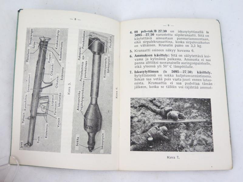 WW2 Finnish army manual Panzershreck and Panzefaust — image 3