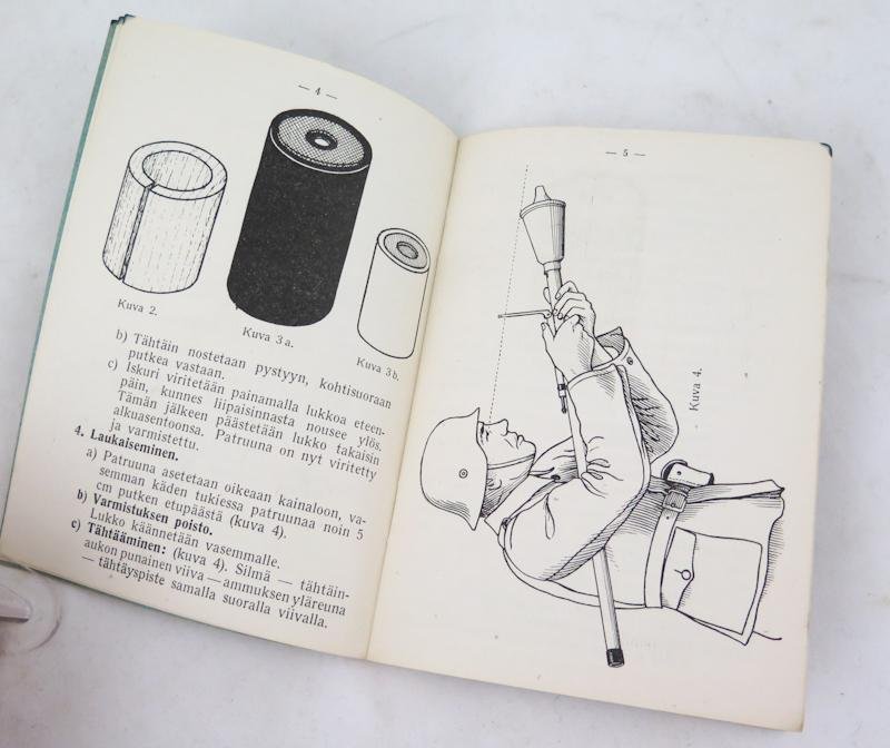 WW2 Finnish army manual Panzershreck and Panzefaust — image 5