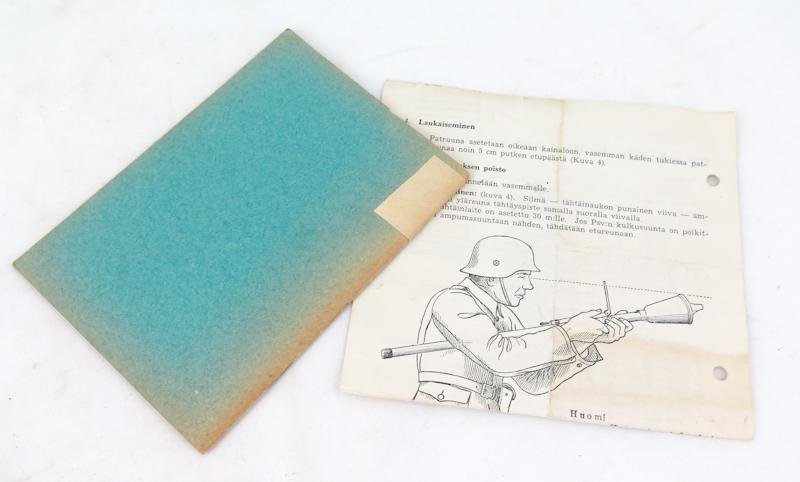 WW2 Finnish army manual Panzershreck and Panzefaust — image 8