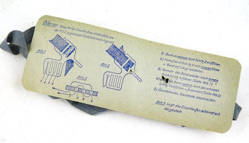 WW2 German soldiers gas mask spectacles - Named — image 3