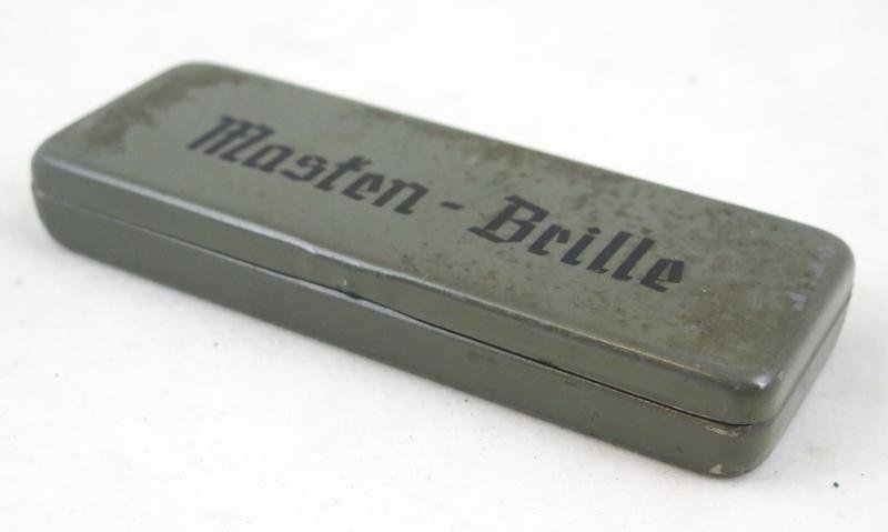 WW2 German soldiers gas mask spectacles - Named — image 7