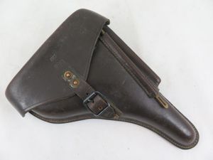 WW2 Finnish L-35 Lahti pistol holster - 3rd pattern