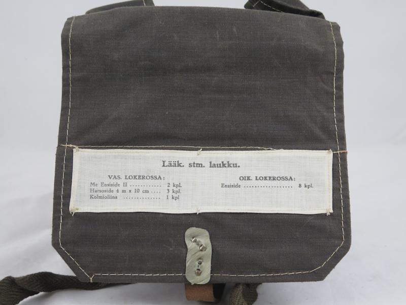 WW2 Finnish medics first aid bag M/43 — image 3