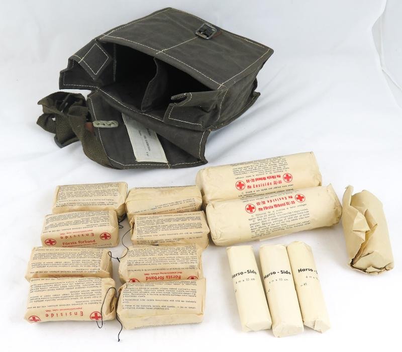 WW2 Finnish medics first aid bag M/43 — image 4