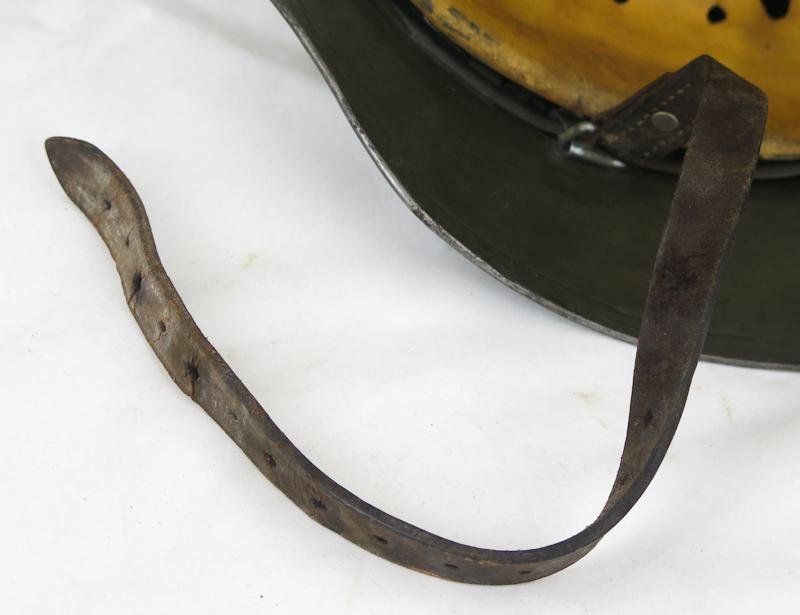 WW2 Finnish army M38 Hungarian steel helmet - german liner — image 6