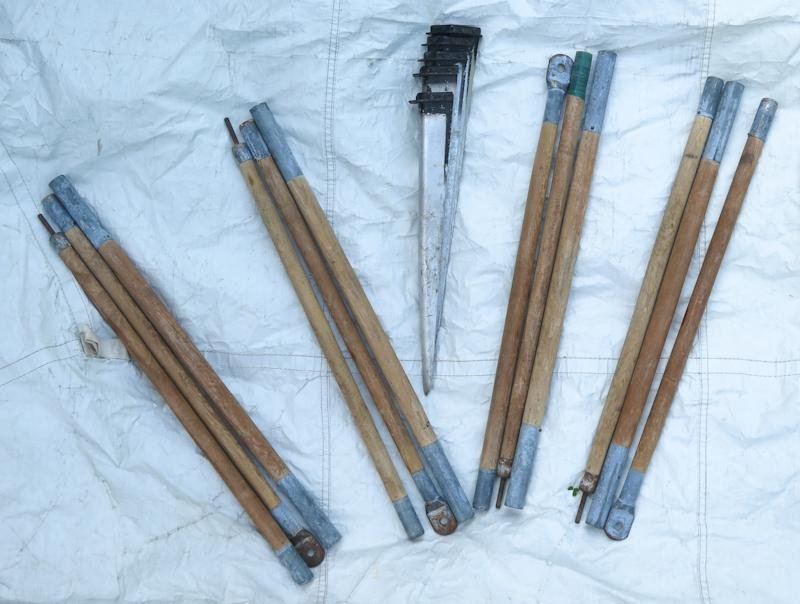 WW2 US army Mountain 2 man tent early pattern - 1942 — image 9