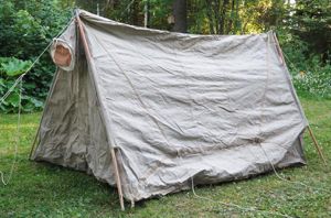 WW2 US army Mountain 2 man tent early pattern - …