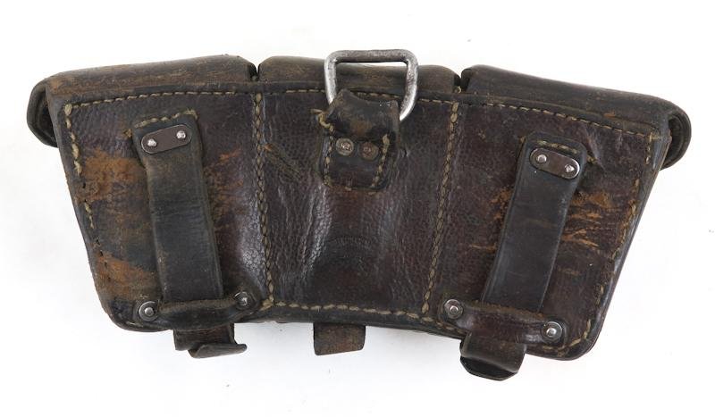 WW1 German M1909 rifle ammo pouch - Finnish army RUK unit marked — image 2
