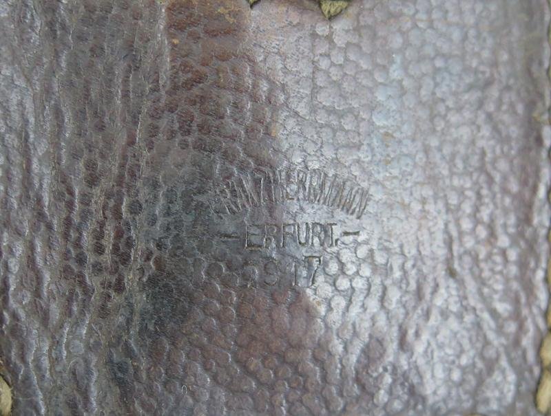 WW1 German M1909 rifle ammo pouch - Finnish army RUK unit marked — image 6