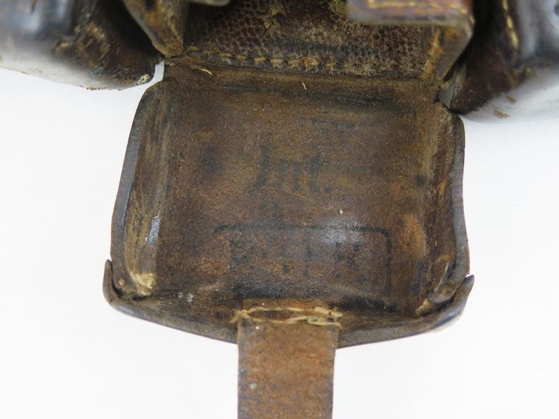 WW1 German M1909 rifle ammo pouch - Finnish army RUK unit marked — image 7