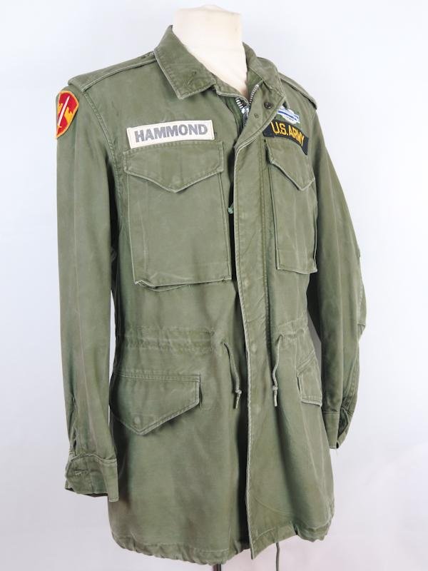 Cold war US army OG107 M1951 Field jacket - 1964 — image 2