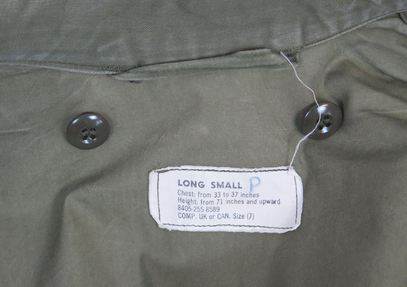 Cold war US army OG107 M1951 Field jacket - 1964 — image 9