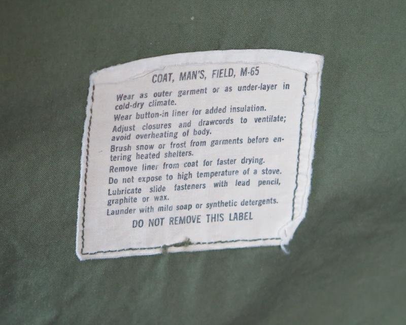Cold war US army M1965 Field jacket - 1968 — image 8