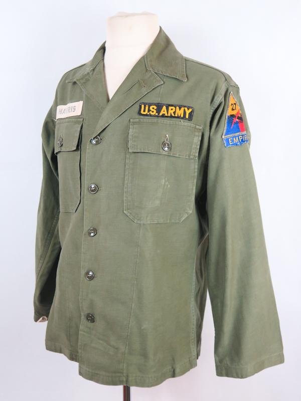Cold war US army OG107 fatigue shirt