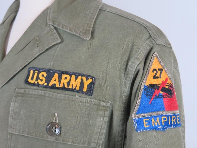 Cold war US army OG107 fatigue shirt — image 3