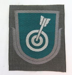 Post-war Finnish army trade patch - Sniper