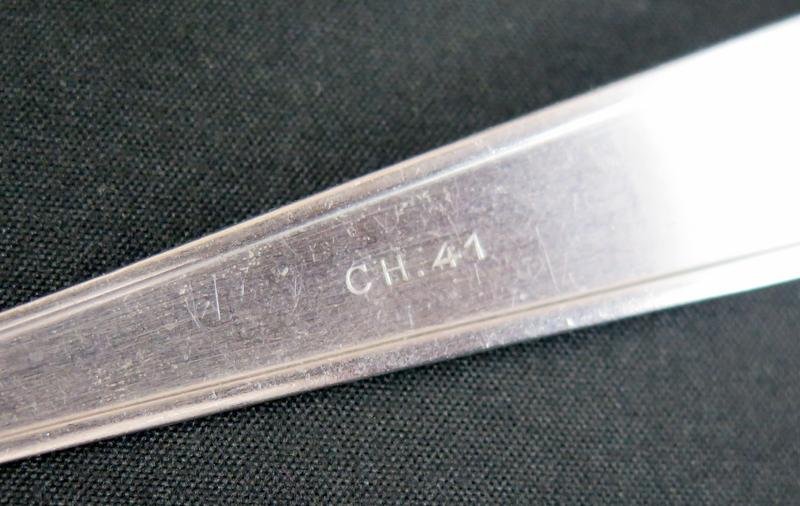 WW2 German Luftwaffe mess hall spoon - 1941 — image 4