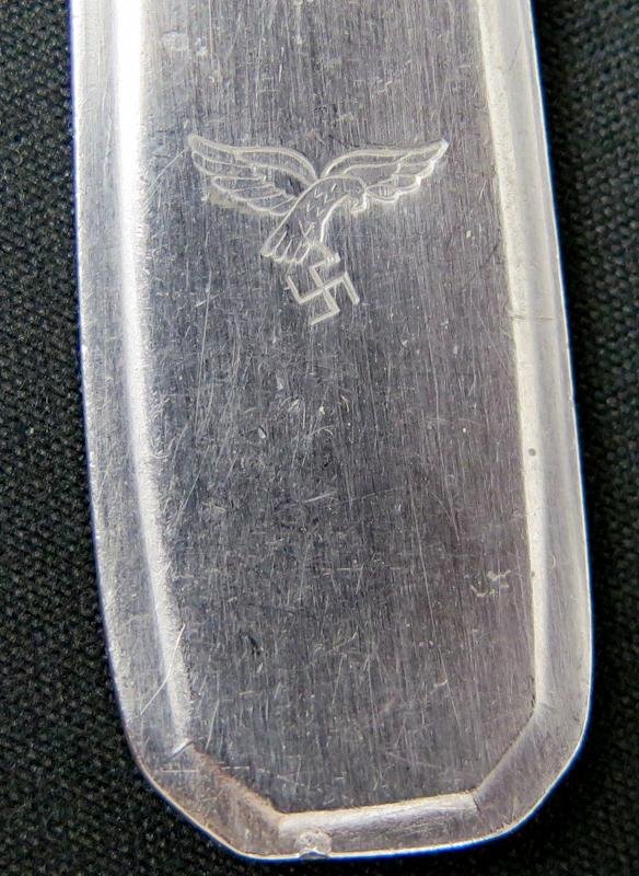 WW2 German Luftwaffe mess hall spoon - 1941 — image 5