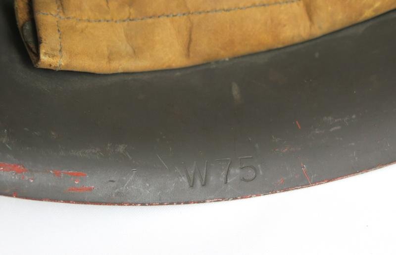 WW2 Finnish army post-war refurbished M40 Wärtsilä steel helmet- W75 — image 5