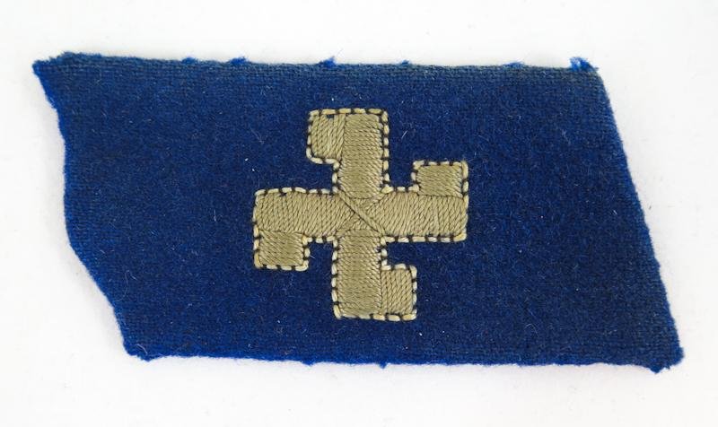 Pre-war Finnish Civil guards local branch staff member M1925 collar tab - single