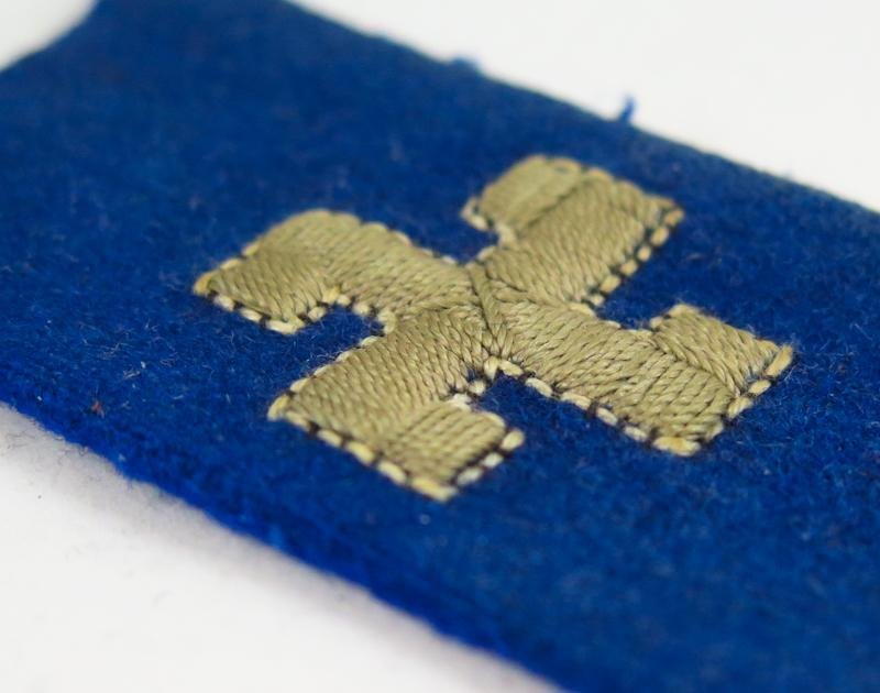 Pre-war Finnish Civil guards local branch staff member M1925 collar tab - single — image 3