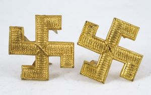 Pre-war Finnish Civil guards local branch staff member M1929 collar …