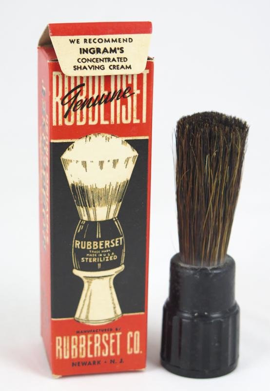 WW2 US commercial shawing brush - Rubberset