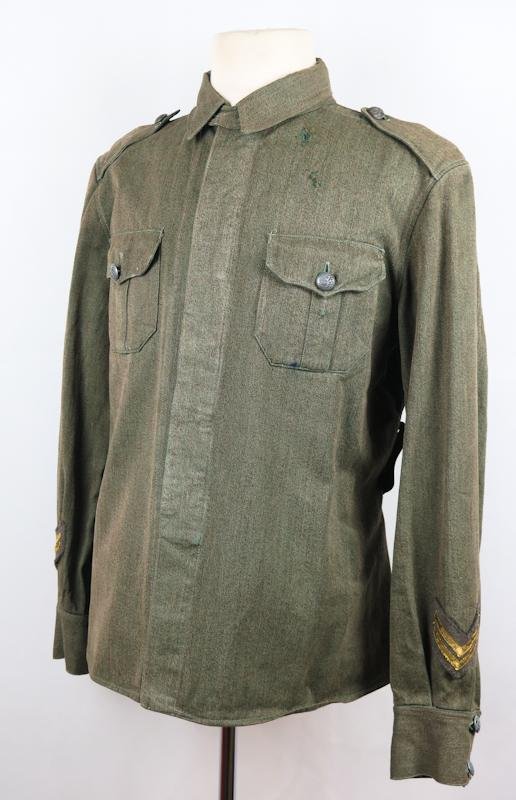WW2 Finnish Civil guards M36 summer blouse - Sky 1936