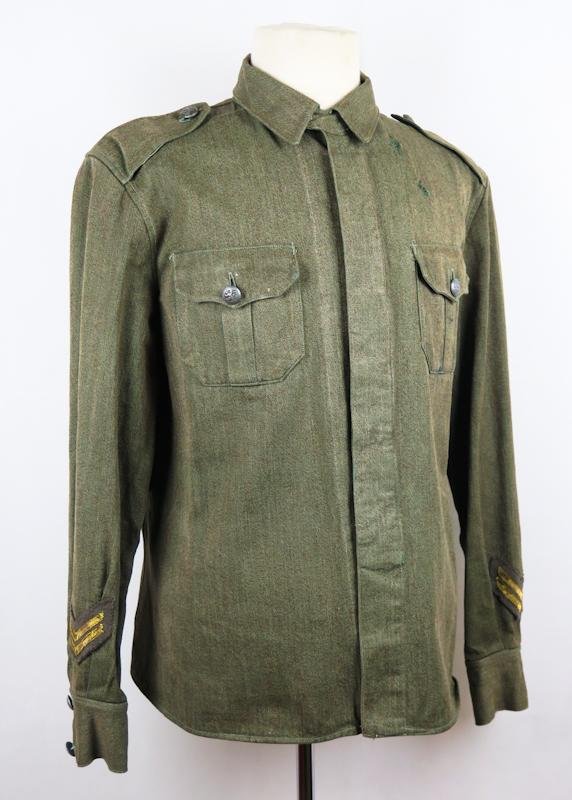 WW2 Finnish Civil guards M36 summer blouse - Sky 1936 — image 2