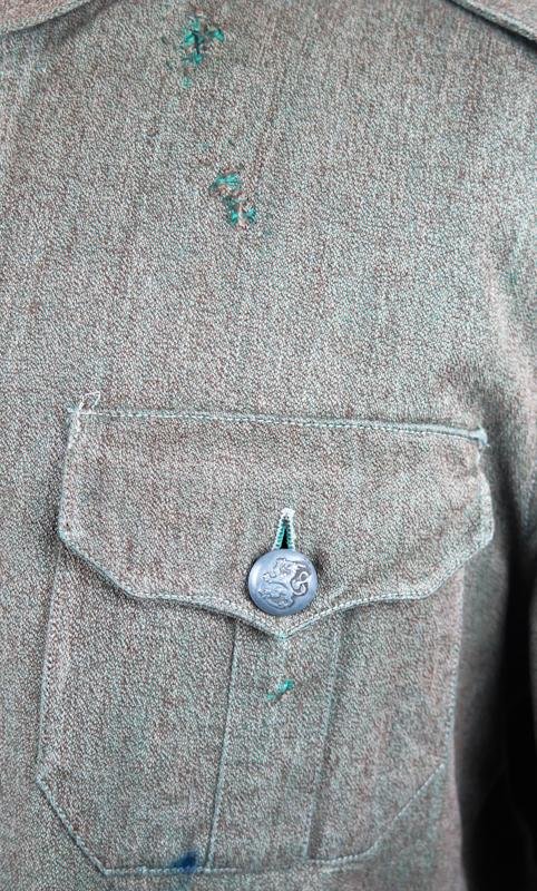 WW2 Finnish Civil guards M36 summer blouse - Sky 1936 — image 4