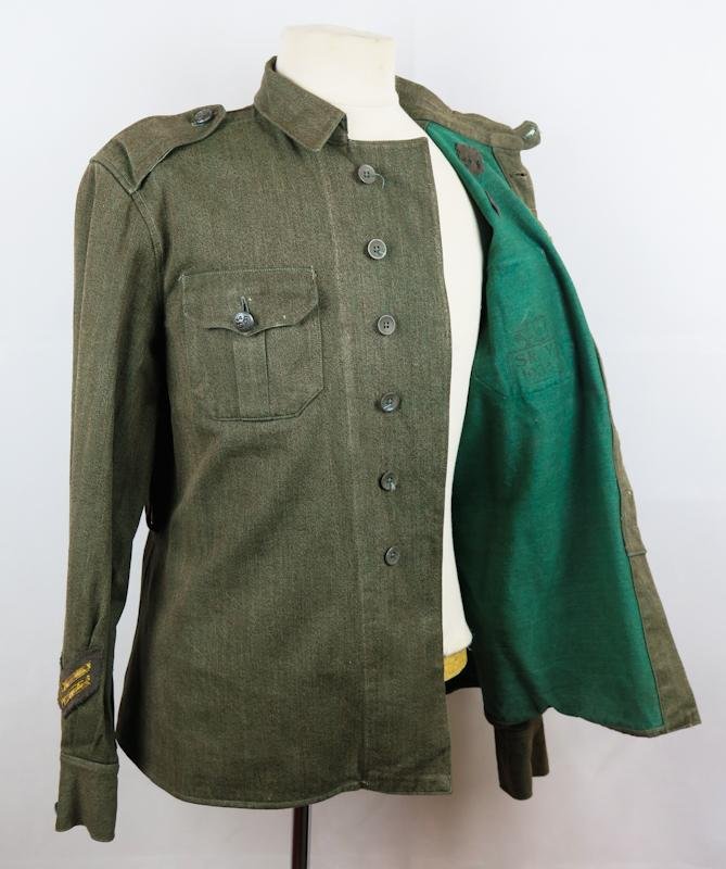 WW2 Finnish Civil guards M36 summer blouse - Sky 1936 — image 9