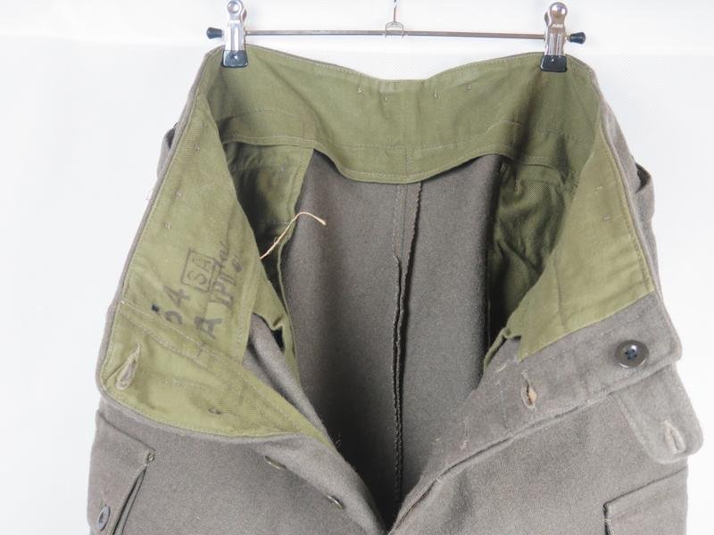 Cold war Finnish army M/53 field trousers — image 4