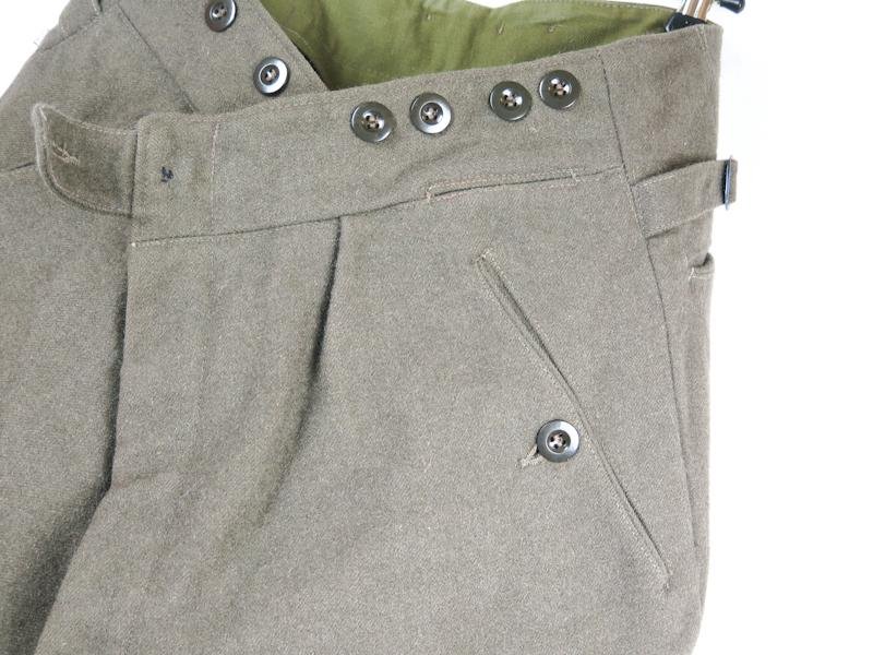 Cold war Finnish army M/53 field trousers — image 6