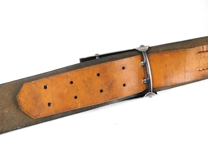 Post-war Finnish army M1922 belt and buckle - 1957 — image 5