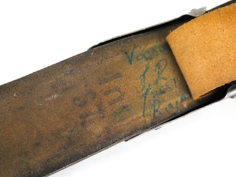 Post-war Finnish army M1922 belt and buckle - 1957 — image 6