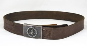 Post-war Finnish army M1922 belt and buckle - 1957