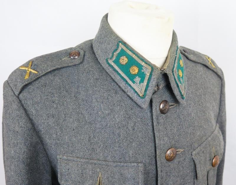 WW2 Finnish army infantry Lieutenant M36 field jacket- 1941 — image 4