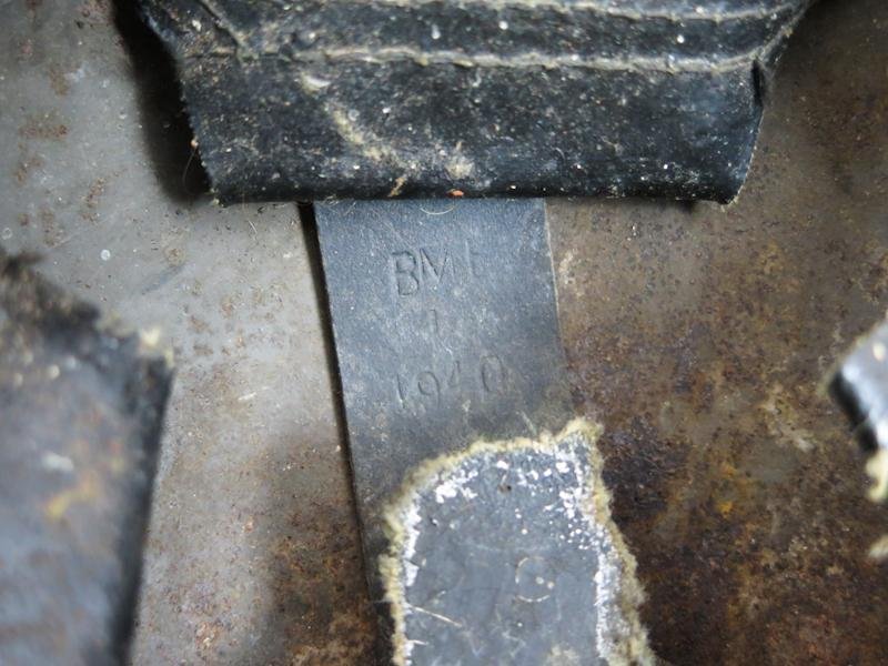 WW2 British army MK II steel helmet with net — image 7