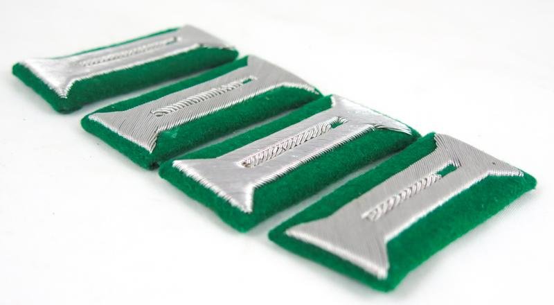 WW2 German Wehrmacht Gebirgsjäger Officers Waffenrock sleeve tabs — image 3