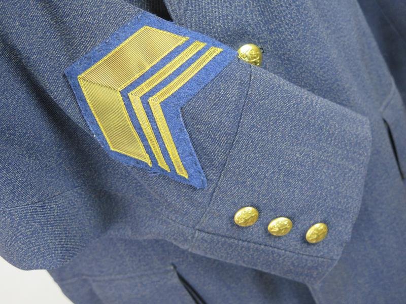 Post-war Finnish Air force 1950s Staff-sergeant M/51 uniform — image 4