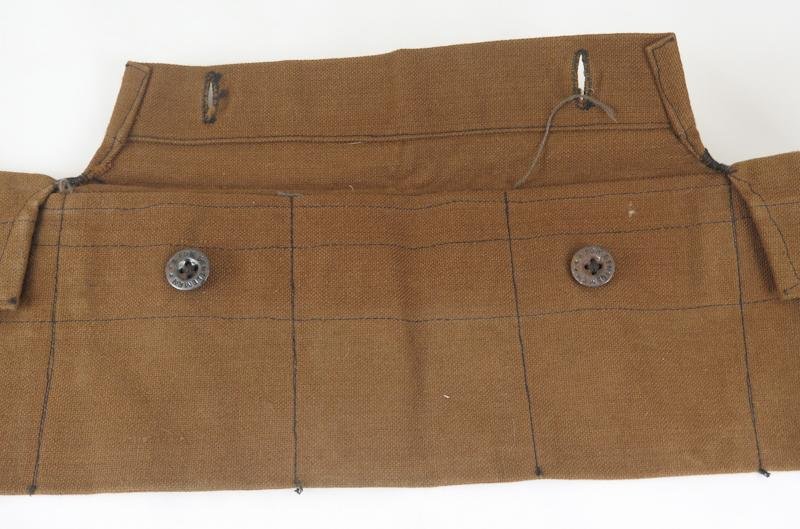 WW2 Finnish ammo bandolier - dark brown — image 4