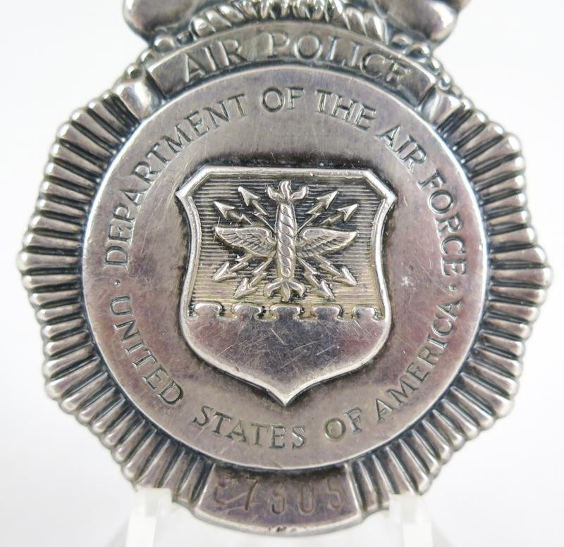 Cold war US Air force Air Police badge — image 4
