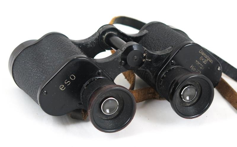 WW2 German Wehrmacht/Waffen-SS 6x30 field binoculars - Rodenstock