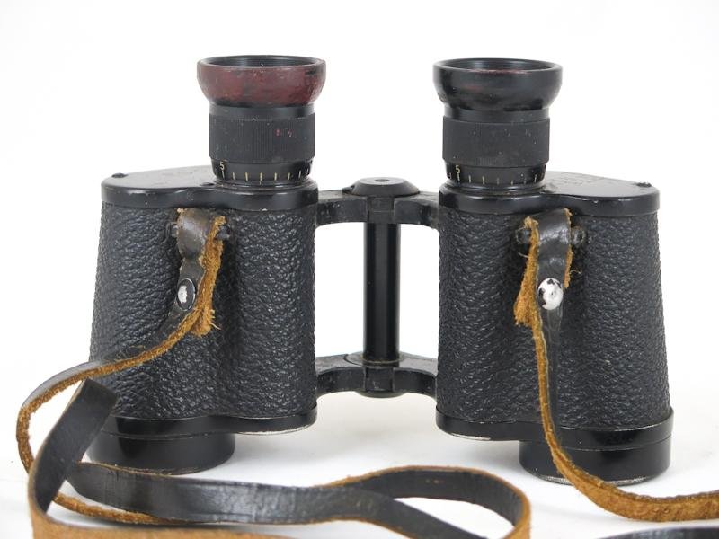 WW2 German Wehrmacht/Waffen-SS 6x30 field binoculars - Rodenstock — image 3