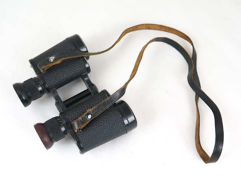 WW2 German Wehrmacht/Waffen-SS 6x30 field binoculars - Rodenstock — image 7