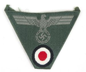 WW2 German Wehrmacht armyEM/NCO M43 cap insignia