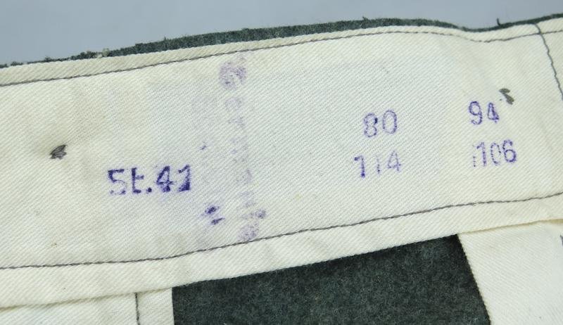 WW2 German Wehrmacht/Waffen-SS M40 combat trousers — image 7